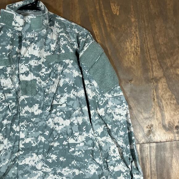 Army Combat Mens Coat ACU Green Camouflage UCP Uniform Digicam Small Regular - Picture 5 of 13